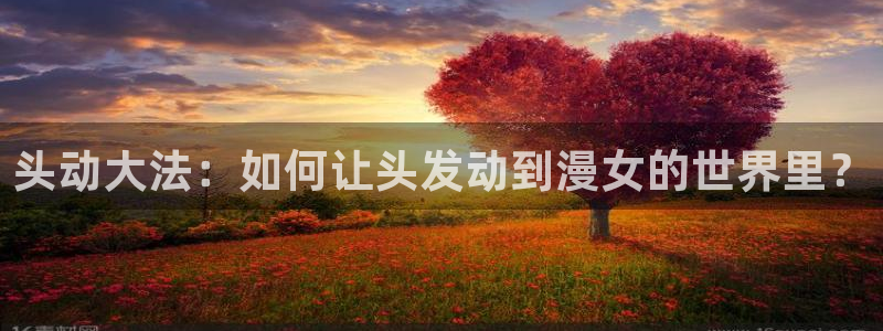 囧次元ios官网入口：头动大法：如何让头发动到漫女的世界里？