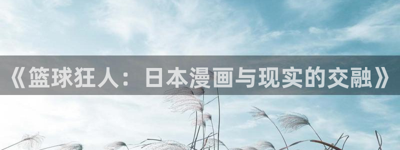 囧次元app：《篮球狂人：日本漫画与现实的交融》