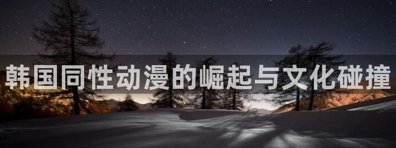 囧次元官方正版：韩国同性动漫的崛起与文化碰撞