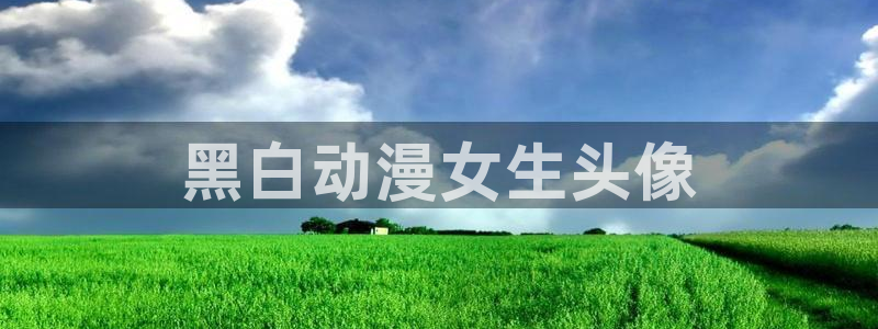囧次元最新下载链接：黑白动漫女生头像